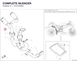 COMPLETE SILENCER 57314482A diagram position
