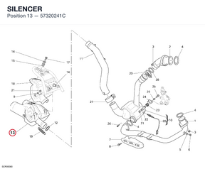 SILENCER 57320241C diagram position
