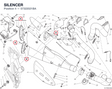 SILENCER 57322021BA diagram position