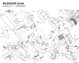 SILENCER (Unit) 573P3642A diagram position