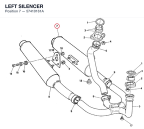 LEFT SILENCER