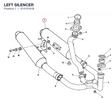 LEFT SILENCER