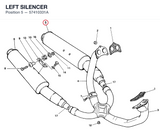 LEFT SILENCER