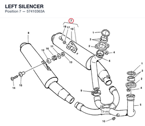 LEFT SILENCER