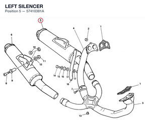 LEFT SILENCER