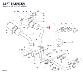 LEFT SILENCER