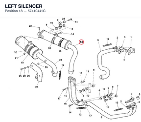 LEFT SILENCER