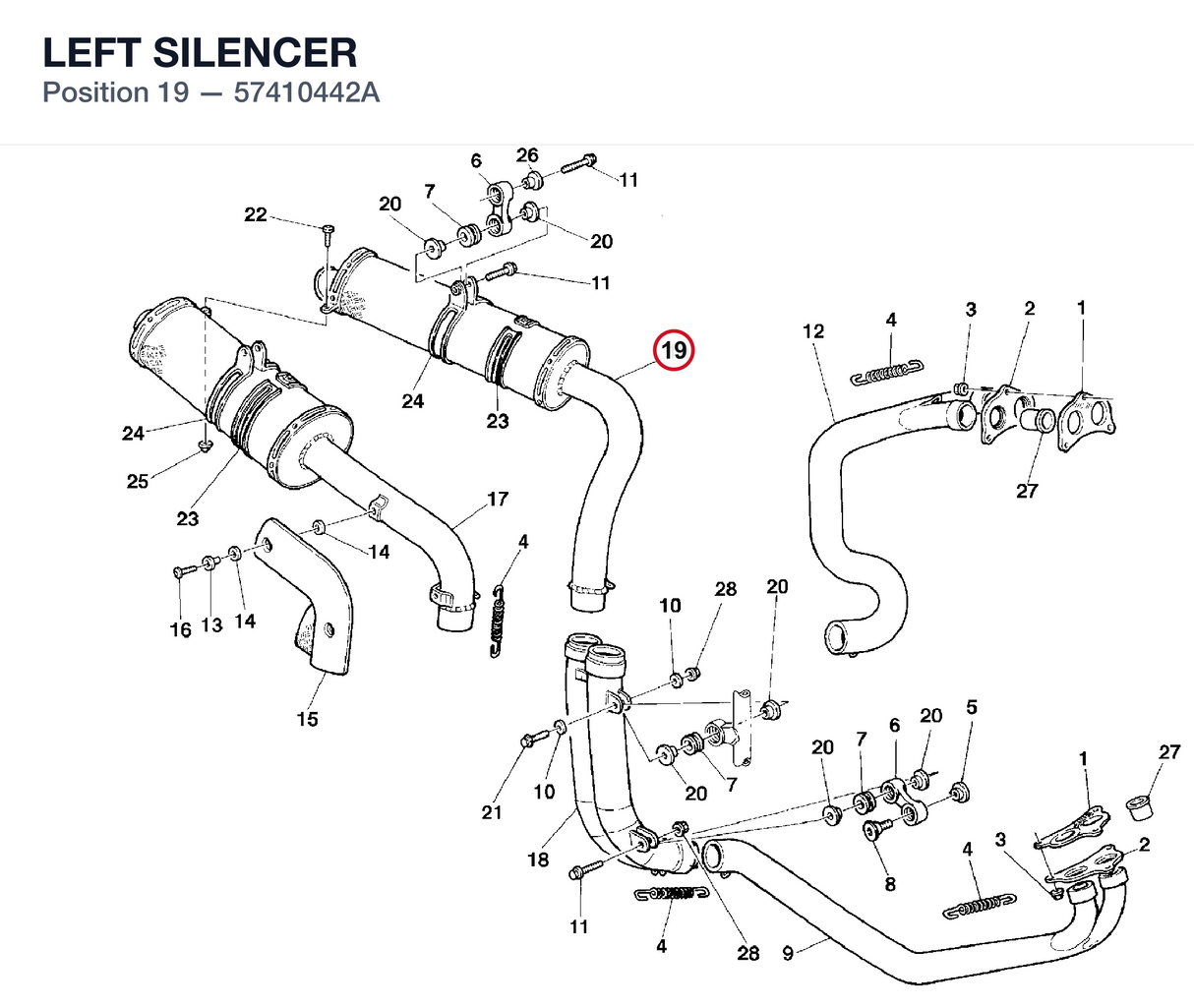 LEFT SILENCER