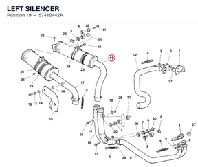 LEFT SILENCER