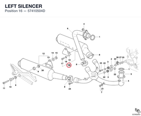 LEFT SILENCER