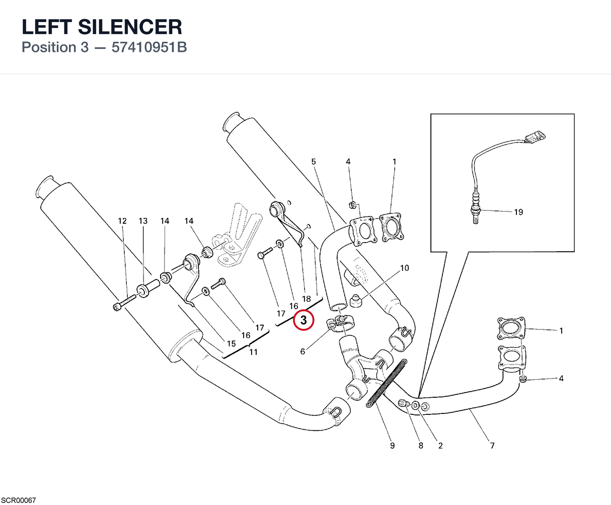 LEFT SILENCER