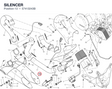 SILENCER 57413243B diagram position