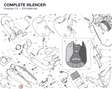 COMPLETE SILENCER 57414061AA diagram position