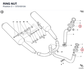 RING NUT 57510010A diagram position