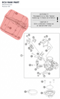 Diagram preview: ECU RAW PART (90141031100)