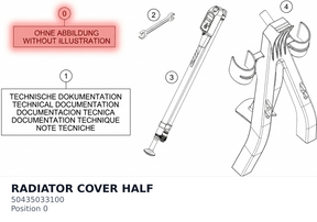 Diagram preview: RADIATOR COVER HALF (50435033100)
