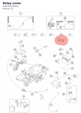 Diagram preview: Relay cover (000700000EB01)