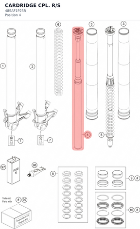 Diagram preview: CARDRIDGE CPL. R/S (48SAF1P23R)