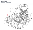 VENT TANK 58510082A diagram position