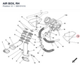 AIR BOX, RH 58510141A diagram position