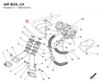 AIR BOX, LH 58510161A diagram position