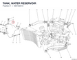 TANK, WATER RESERVOIR 58510201A diagram position