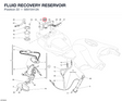 FLUID RECOVERY RESERVOIR 58510412A diagram position