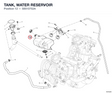 TANK, WATER RESERVOIR 58510752A diagram position