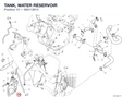 TANK, WATER RESERVOIR 58511261C diagram position