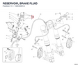 RESERVOIR, BRAKE FLUID 58540091A diagram position