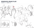 RESERVOIR, BRAKE FLUID 58540111A diagram position