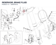 RESERVOIR, BRAKE FLUID 58540181A diagram position