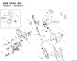 SUB TANK, OIL 58540321A diagram position