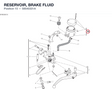 RESERVOIR, BRAKE FLUID 58540331A diagram position