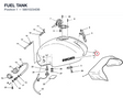 FUEL TANK 58610234DB diagram position