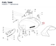 FUEL TANK 58610331AD diagram position