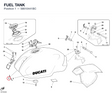 FUEL TANK 58610441BC diagram position
