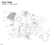 FUEL TANK 58610601AG diagram position