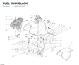 FUEL TANK BLACK 58610601AT diagram position