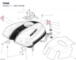 TANK 58611001BB diagram position