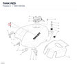 TANK RED 58611601BA diagram position