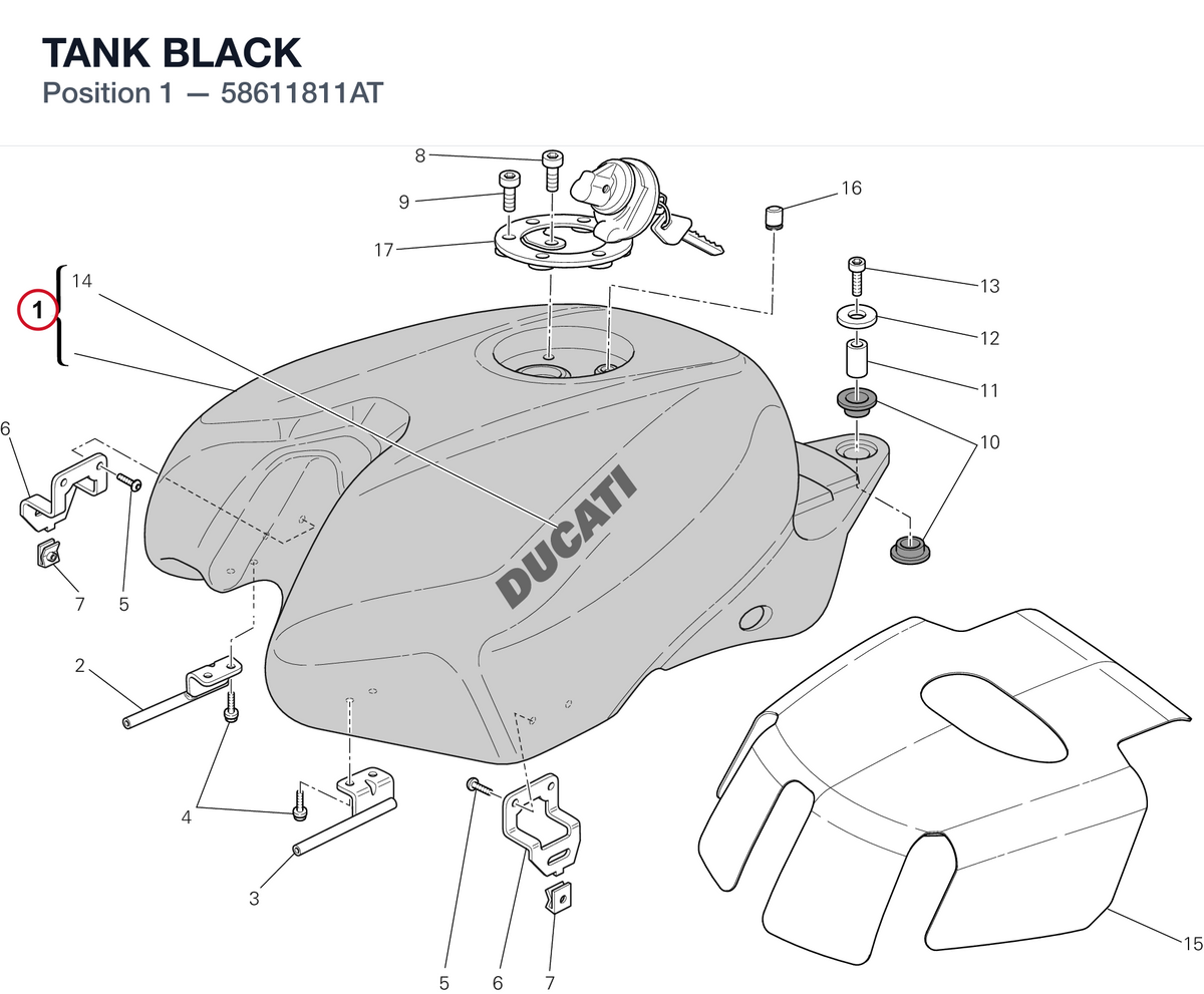 TANK BLACK 58611811AT diagram position