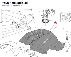 TANK DARK STEALTH 58611821AT diagram position