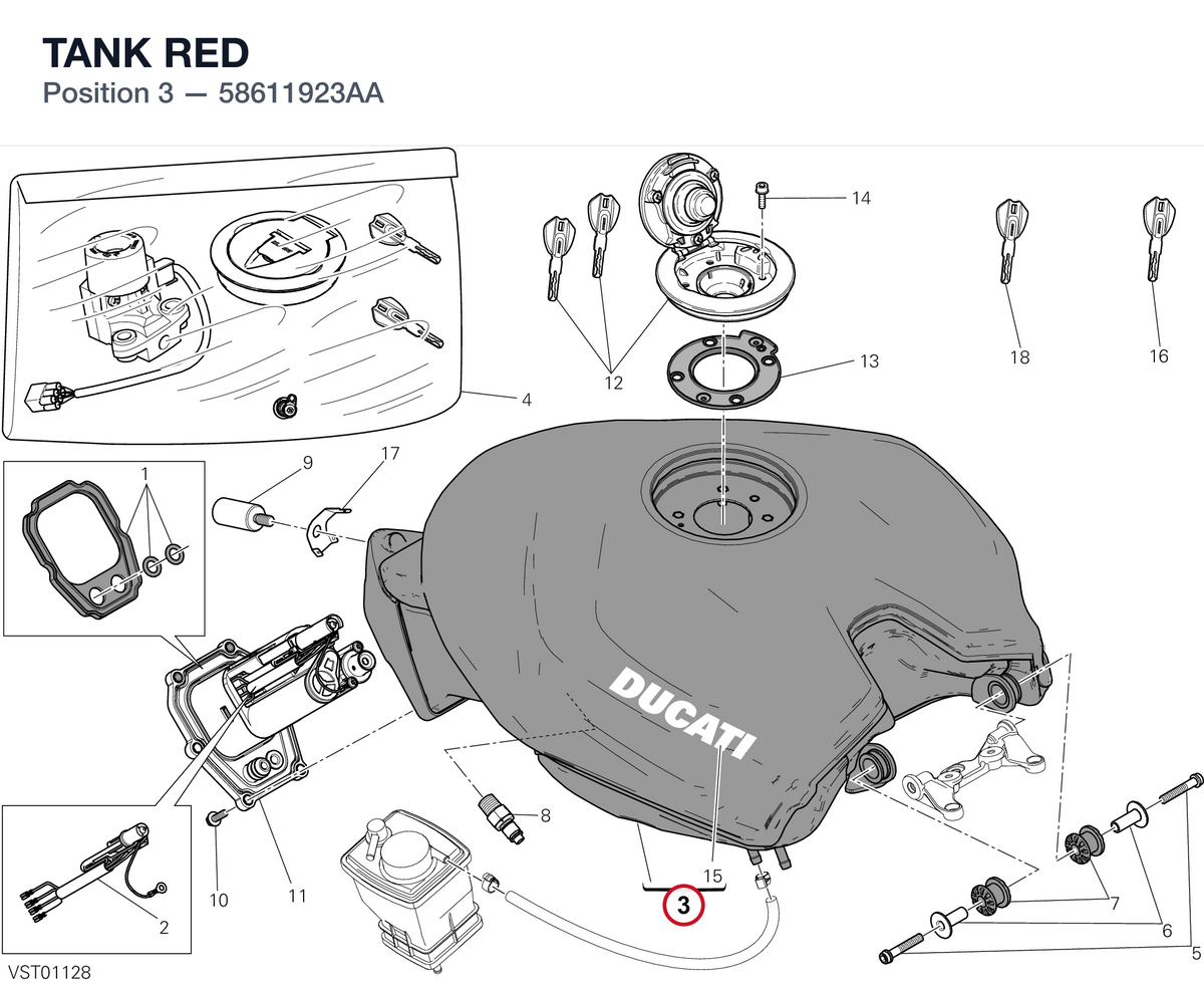 TANK RED 58611923AA diagram position