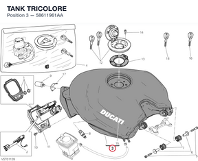 TANK TRICOLORE 58611961AA diagram position