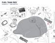 FUEL TANK RED 58612001CA diagram position