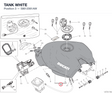 TANK WHITE 58612061AW diagram position