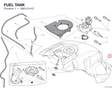 FUEL TANK 58612141C diagram position