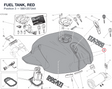 FUEL TANK, RED 58612573AA diagram position