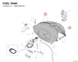FUEL TANK 58612661AL diagram position